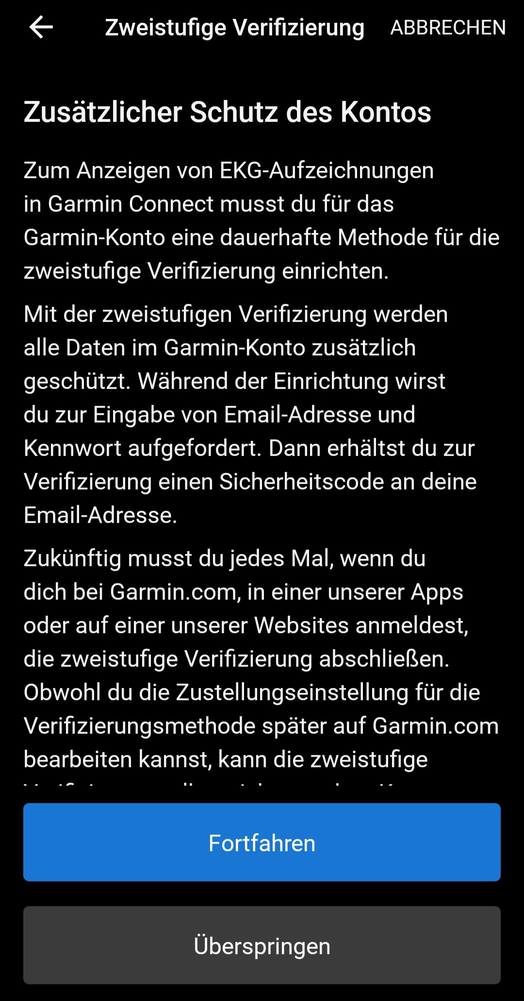 svg+xml,%3Csvg%20xmlns= Garmin EKG-Aufzeichnung